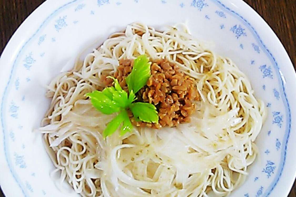 新玉ねぎの納豆 柚子胡椒そうめん レシピ 作り方 By さくら1128 クックパッド 簡単おいしいみんなのレシピが379万品
