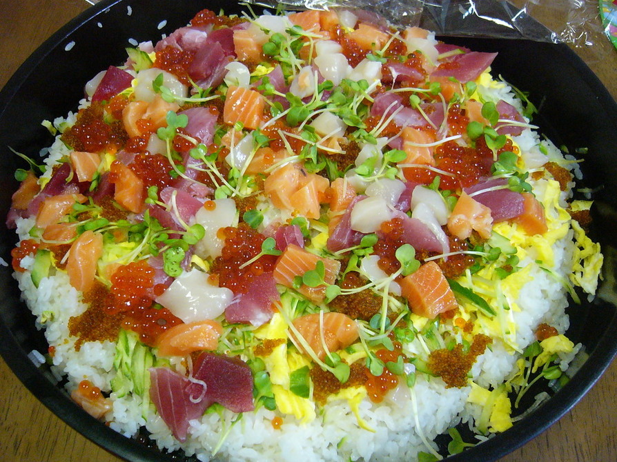 海鮮☆コロコロちらし寿司の画像