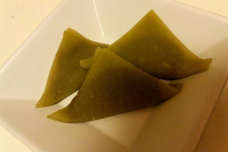 簡単 抹茶とチョコの生八ツ橋 レシピ 作り方 By ぴっぴ クックパッド