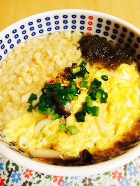 風邪に。朝食に。キノコたっぷりのうどん