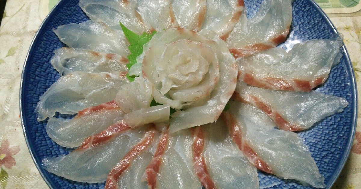 花びら舞う 鯛のお刺身 レシピ 作り方 By はまち クックパッド 簡単おいしいみんなのレシピが367万品