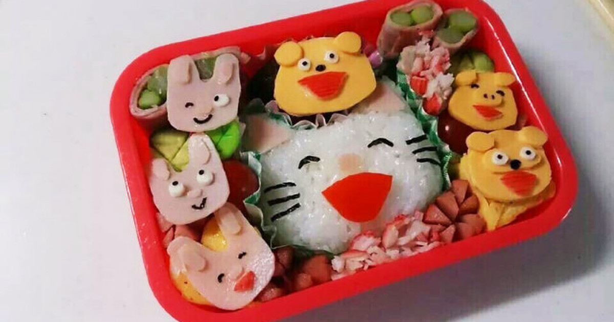 キャラ弁 ノンタン レシピ 作り方 By N Aoiro クックパッド 簡単おいしいみんなのレシピが357万品