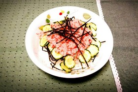 カニ缶で簡単♪ちらし寿司~☆