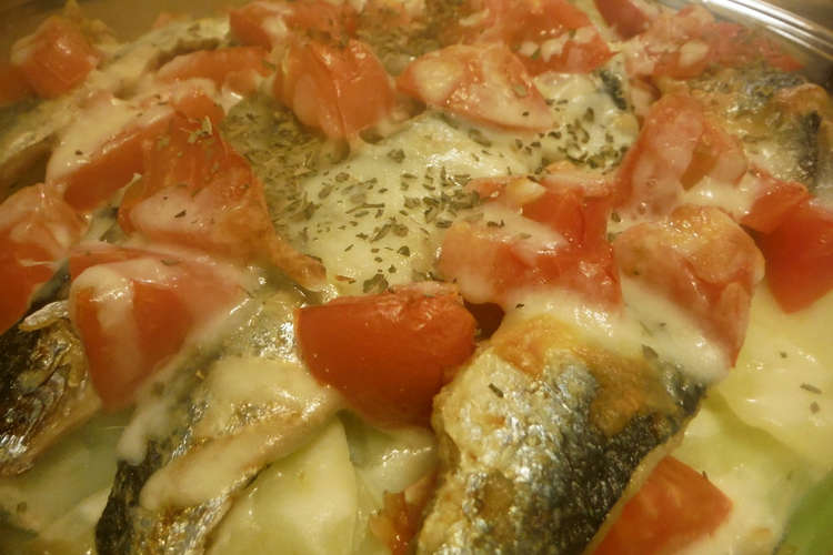 イワシ ポテト トマトチーズ焼き レシピ 作り方 By キッチンひろば クックパッド 簡単おいしいみんなのレシピが360万品