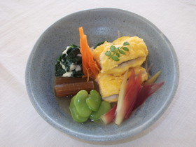 夏に向けた料理☆鱧の黄身煮