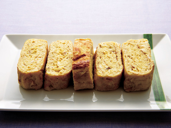 バナナ入りふんわり厚焼き玉子