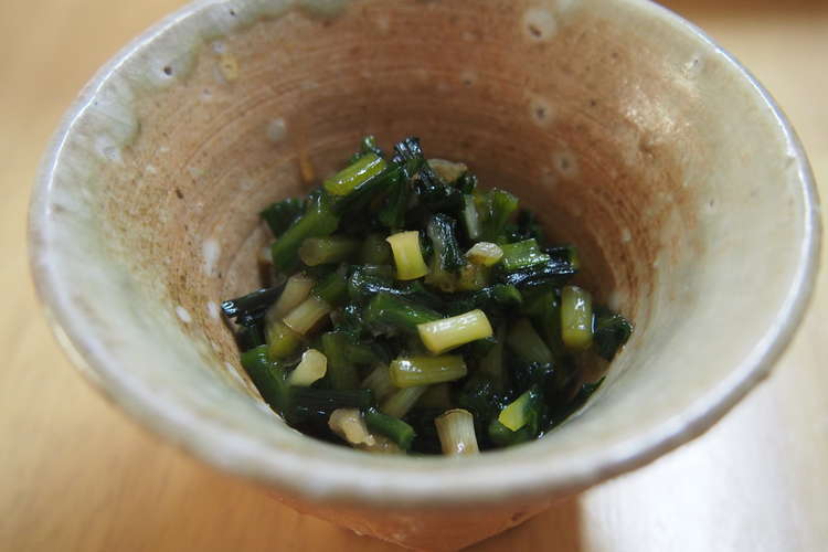 行者にんにくの佃煮 レシピ 作り方 By 針木のぽち クックパッド 簡単おいしいみんなのレシピが356万品