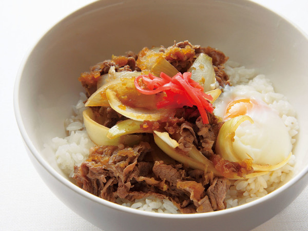 ヘルシーりんご牛丼