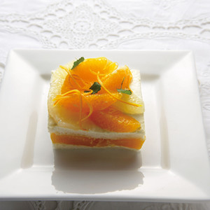 オレンジの簡単ケーキ