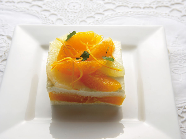 オレンジの簡単ケーキ