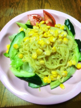 夏の定番!ラーメンサラダ
