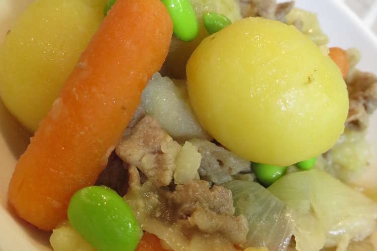 かわいいサイズ ミニ肉じゃが レシピ 作り方 By ゆうてんqp クックパッド 簡単おいしいみんなのレシピが349万品