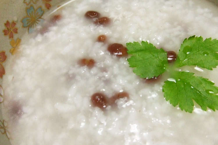 小豆がゆ 弱った胃腸 便秘 むくみ解消 レシピ 作り方 By Tobimama クックパッド 簡単おいしいみんなのレシピが355万品