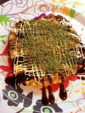 ダイエットに♡生おからでお好み焼き^_^