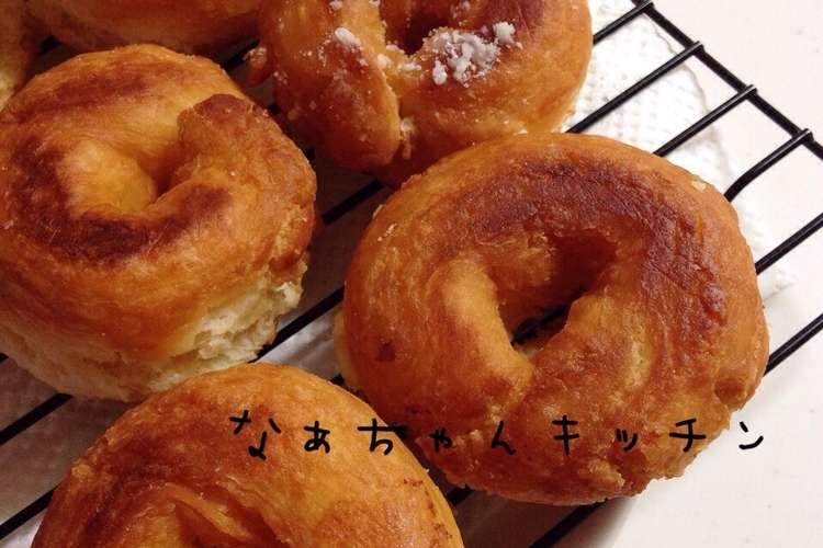 フライパンで サクサク懐かしドーナツ レシピ 作り方 By なぁちゃんキッチン クックパッド 簡単おいしいみんなのレシピが360万品