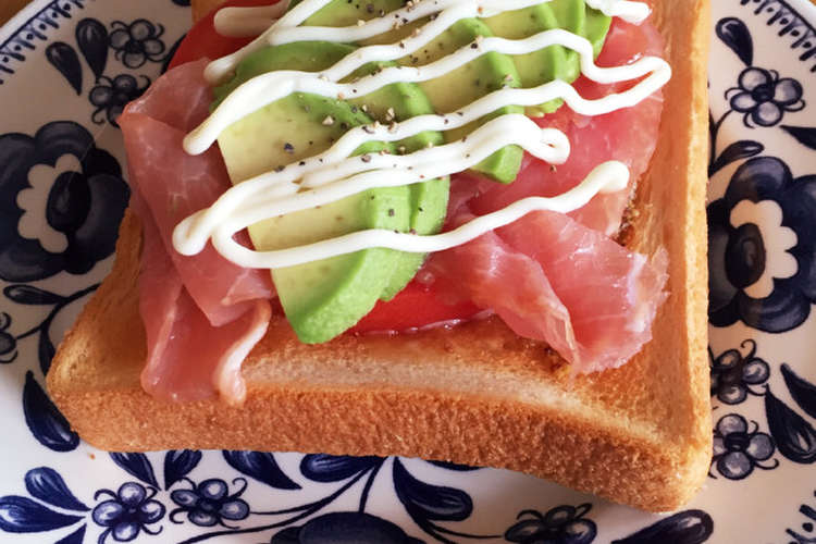 簡単だけど豪華 アボカド生ハムトースト レシピ 作り方 By ハマカヨ クックパッド 簡単おいしいみんなのレシピが376万品
