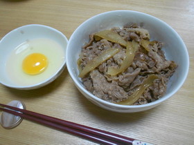 松屋風 牛丼(牛めし)