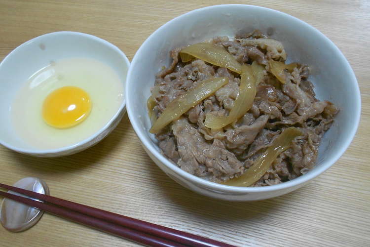 丼 レシピ クックパッド 牛