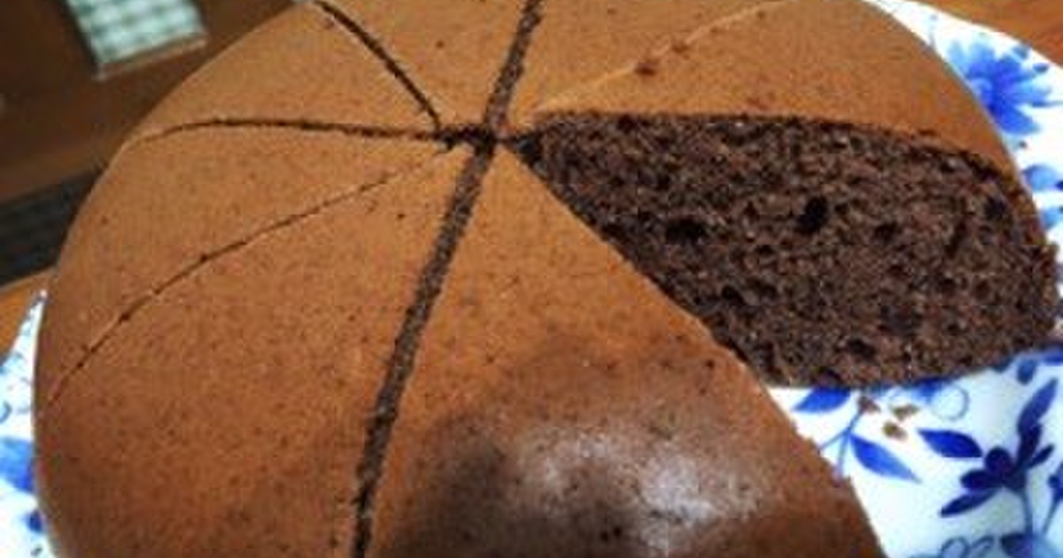 簡単ココアケーキ Hm 炊飯器 レシピ 作り方 By Emimeria クックパッド 簡単おいしいみんなのレシピが350万品