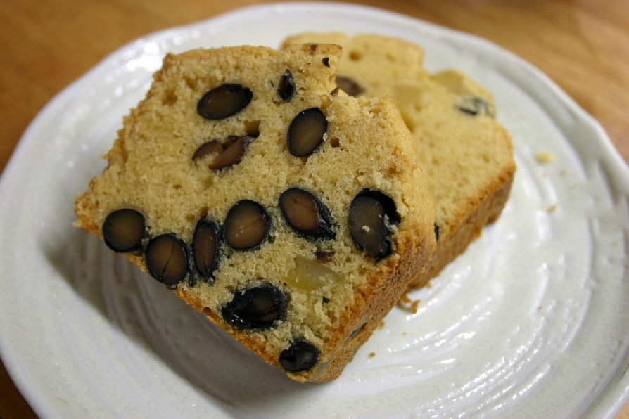 黒豆のバウンドケーキの画像