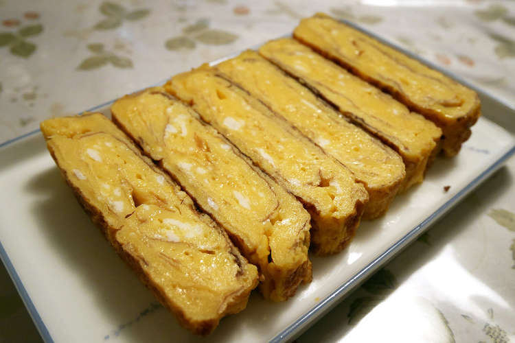 甘くてしっとり お寿司屋さんの卵焼き レシピ 作り方 By Ogamonja クックパッド 簡単おいしいみんなのレシピが357万品
