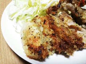 鶏肉のハーブチーズパン粉焼き♪♪