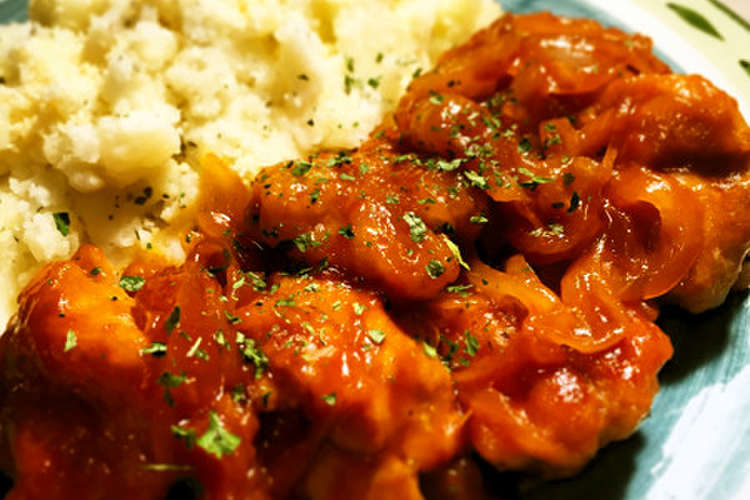 簡単ごちそうチキンチャップ バジルポテト レシピ 作り方 By Legelo クックパッド 簡単おいしいみんなのレシピが358万品