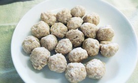 自家製冷凍食品 万能鶏だんご♪