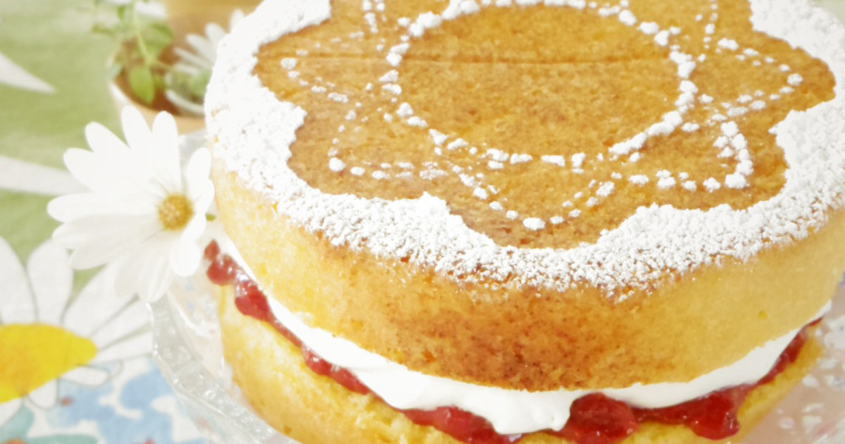 ヴィクトリアン スポンジケーキ 誕生日 レシピ 作り方 By デミキッチン クックパッド