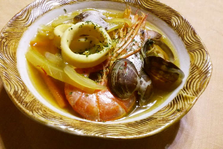 簡単ブイヤベースでプロの味を目指す レシピ 作り方 By にゃんこの飼い主 クックパッド 簡単おいしいみんなのレシピが349万品