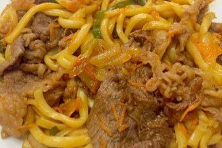 簡単 ラーメンスープで焼うどん レシピ 作り方 By よっちゃん5050 クックパッド 簡単おいしいみんなのレシピが368万品