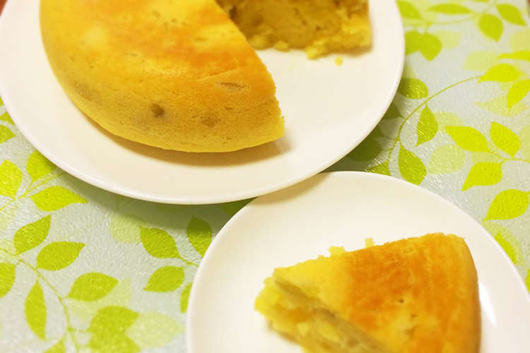 ふわふわさつまいもケーキ 炊飯器で レシピ 作り方 By Eripon 112 クックパッド