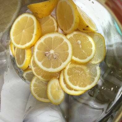 レモン酵素ジュースの写真