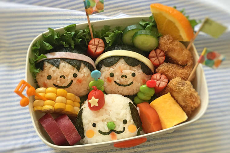 キャラ弁 運動会 弁当 レシピ 作り方 By Yokkoiro クックパッド 簡単おいしいみんなのレシピが376万品