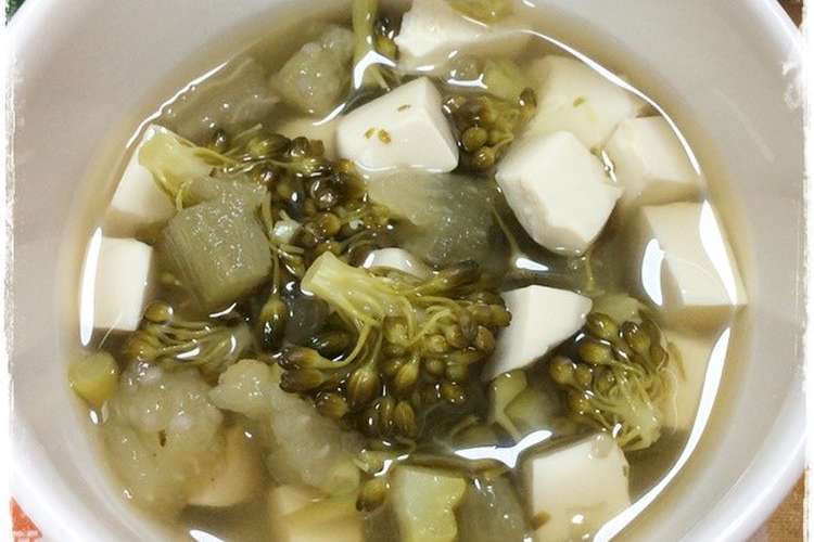 離乳食完了期 豆腐とブロッコリー味噌汁 レシピ 作り方 By 和の離乳食 中田馨 クックパッド 簡単おいしいみんなのレシピが351万品