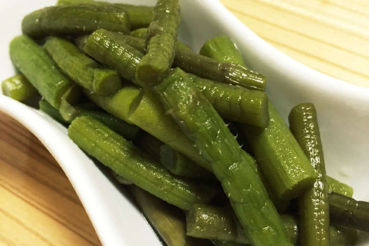 山菜 アイコのダシ醤油漬け レシピ 作り方 By おめぽ クックパッド