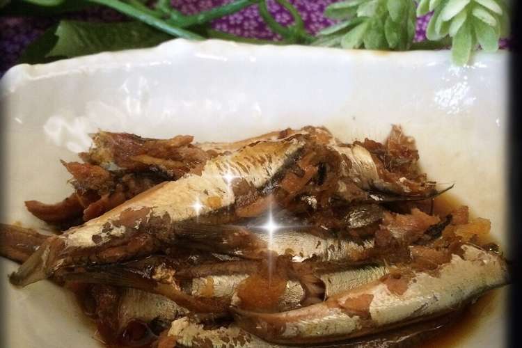 絶品 釣り肴片口イワシの生姜煮 レシピ 作り方 By Cook 244 クックパッド