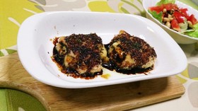 大葉とチーズの揚げない ささみカツ