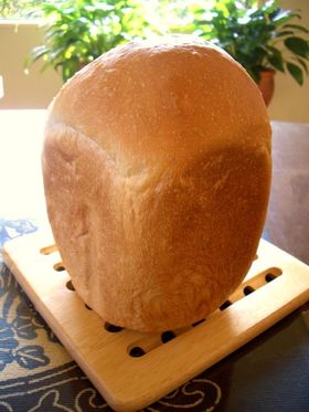 HBで☆生クリーム入りふわふわ食パン