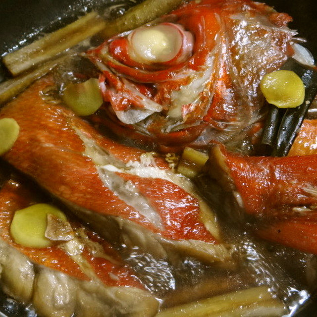 ご飯が進んじゃう金目煮 目玉も美味 レシピ 作り方 By ともたろうげんき クックパッド 簡単おいしいみんなのレシピが364万品