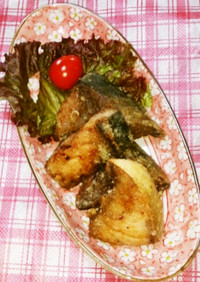 お弁当◇ぶり(鮭・鯖)の竜田焼き