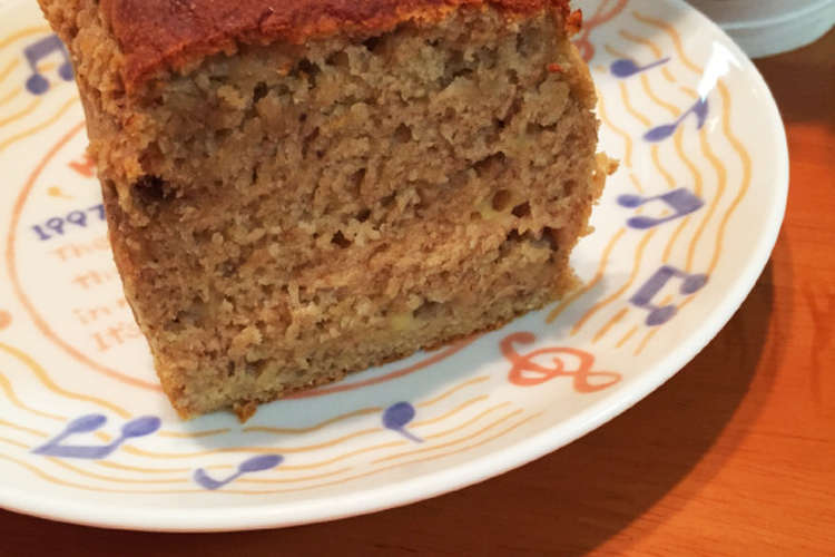 全粒粉のバナナケーキ レシピ 作り方 By とものカフェ クックパッド