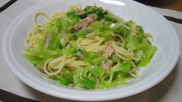 キャベツとツナ缶の簡単パスタ レシピ 作り方 By なーくん クックパッド 簡単おいしいみんなのレシピが376万品