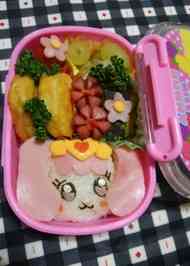 みんなが作ってる キャラ弁 プリキュア パフのレシピ クックパッド 簡単おいしいみんなのレシピが350万品