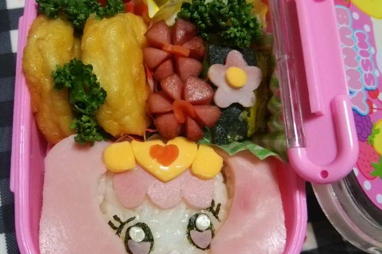 キャラ弁 プリンセスプリキュア パフ弁当 レシピ 作り方 By クックact クックパッド 簡単おいしいみんなのレシピが355万品