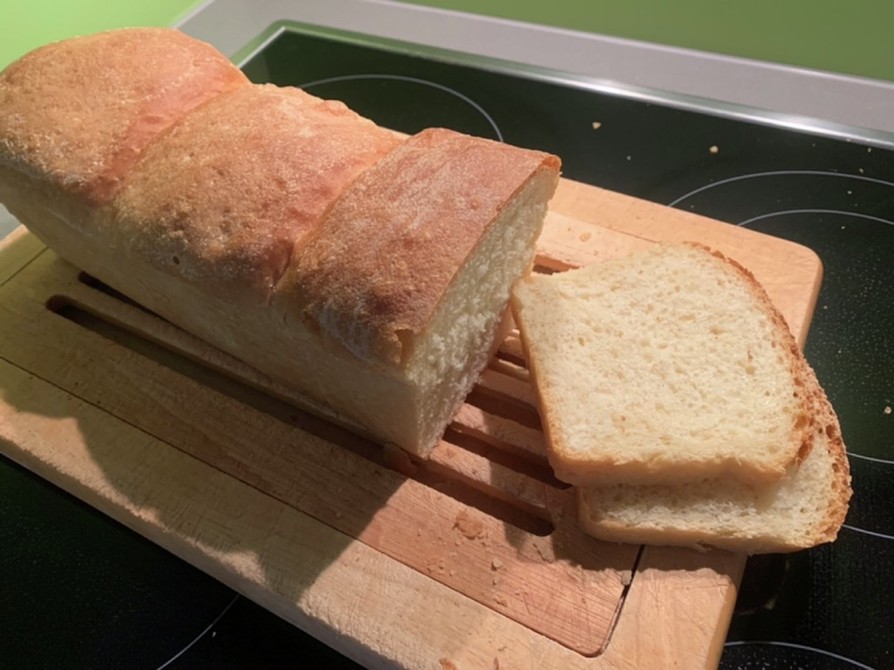 ディンケル粉とオリーブ油で柔らか食パンの画像
