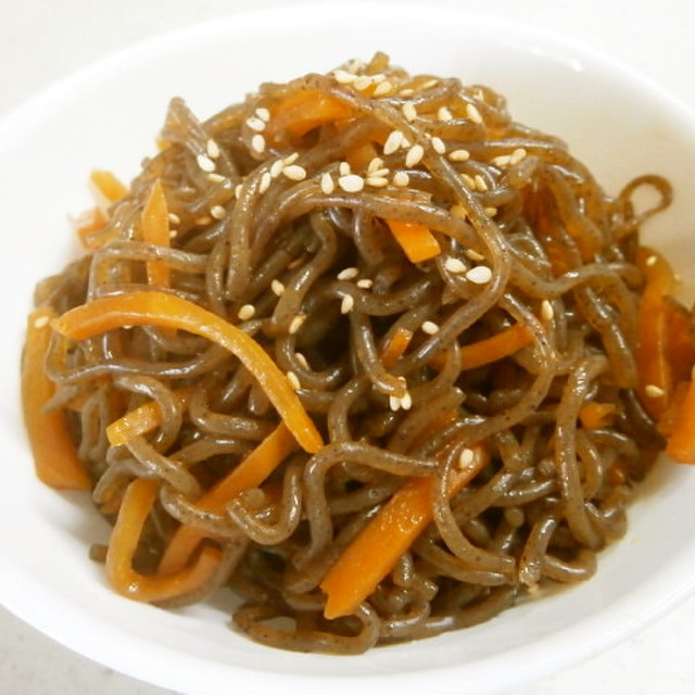 糸こんにゃくと人参のきんぴら レシピ 作り方 By Marriott クックパッド