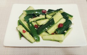 台湾の味!ピリ辛きゅうりの漬物