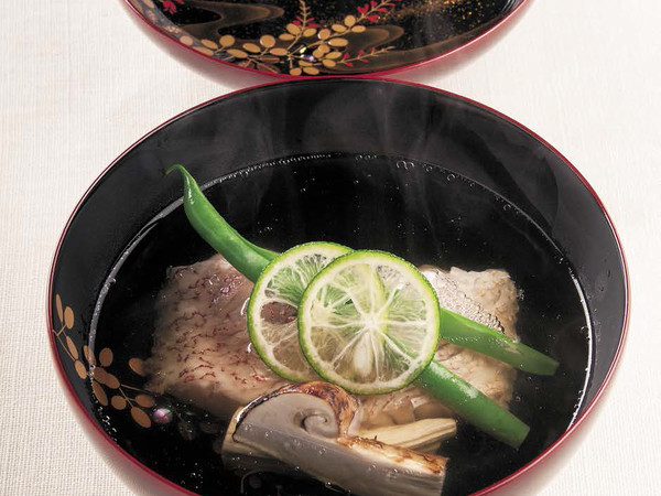 甘鯛と松茸のお椀