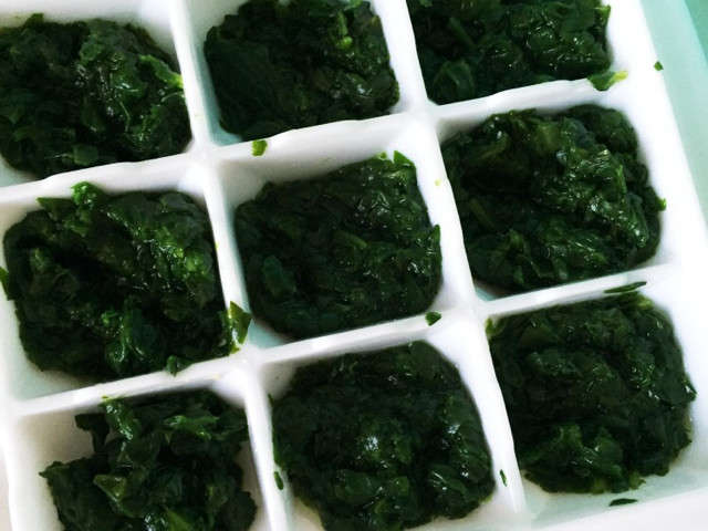 離乳食中期 ほうれん草の冷凍保存 レシピ 作り方 By Gg クックパッド